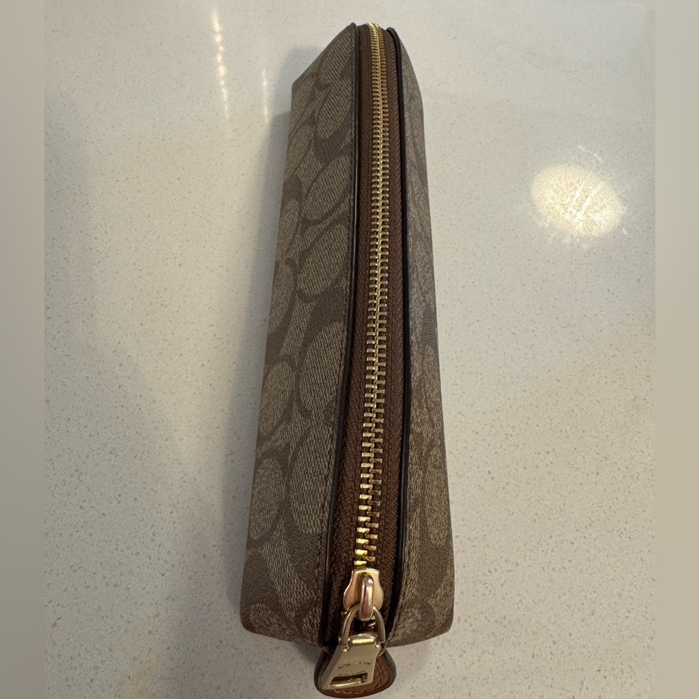 Brown Monogram Pencil Case